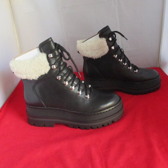 MARC FISHER LTD PIERSON LUG SOLE BOOTIE - Picture 1 of 12